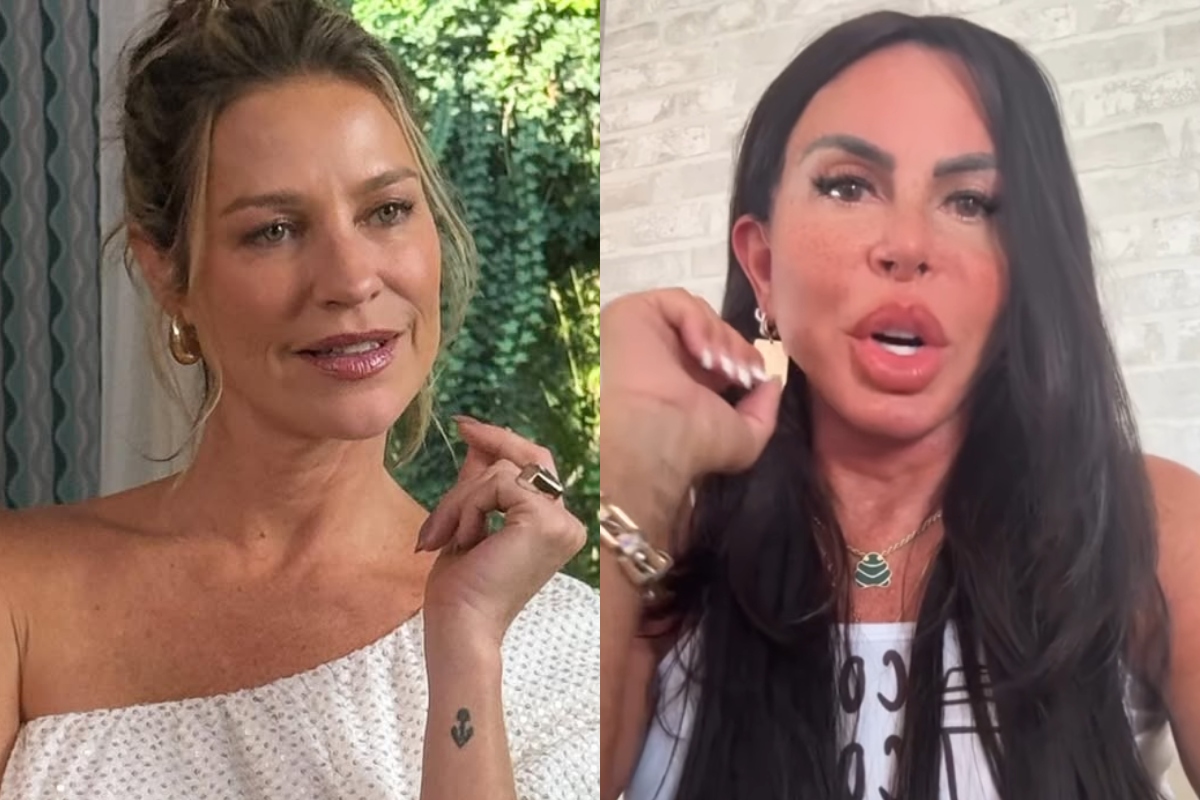 Luana Piovani reage e debocha após provocação de Gretchen