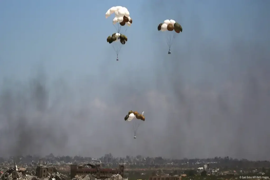 lancamento-aereo-de-comida-nao-resolve-fome-em-gaza