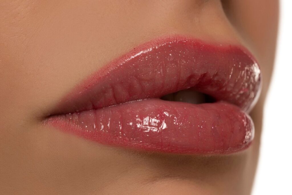 maquiagem-garante-um-aspecto-de-preenchimento-labial-caseiro-e-barato