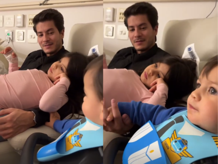 arthur-aguiar-visita-filha-no-hospital-apos-cirurgia-e-compartilha-momento-em-familia