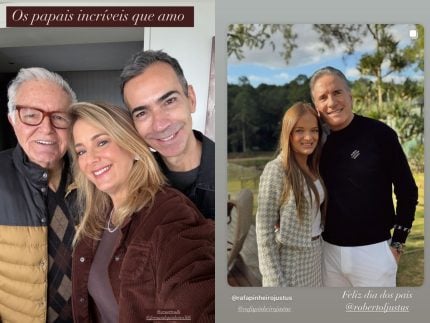 em-clima-de-dia-dos-pais,-ticiane-pinheiro-reune-familia-e-presta-homenagem-a-tralli-e-justus