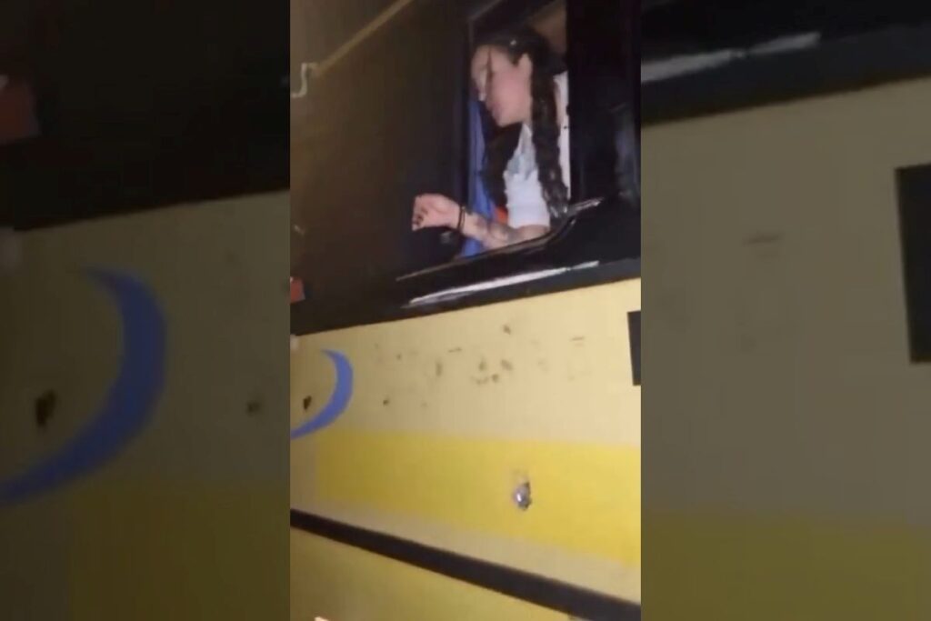 video:-torcedores-do-cruzeiro-atacam-onibus-de-organizada-do-santos