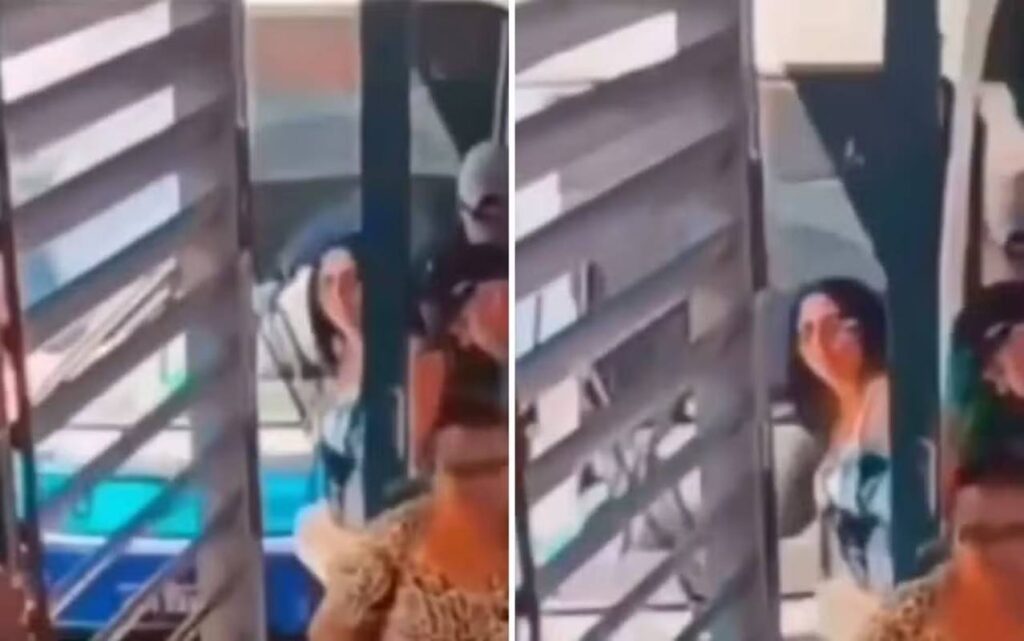 video:-mulher-e-atingida-na-cabeca-por-retrovisor-de-onibus-em-go