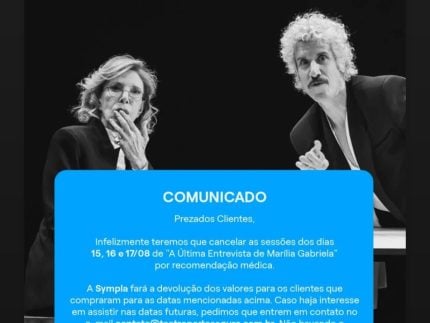 marilia-gabriela-e-filho-pausam-apresentacoes-de-peca-em-sp-por-recomendacao-medica