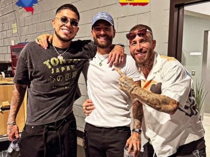sergio-ramos-assiste-show-de-maluma-no-mexico;-confira