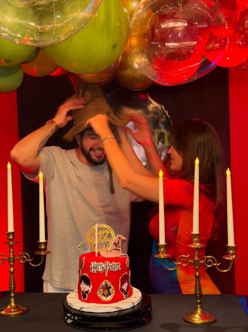 Nattan faz 27! Em Orlando, nos EUA, cantor ganha festas com tema de Harry Potter