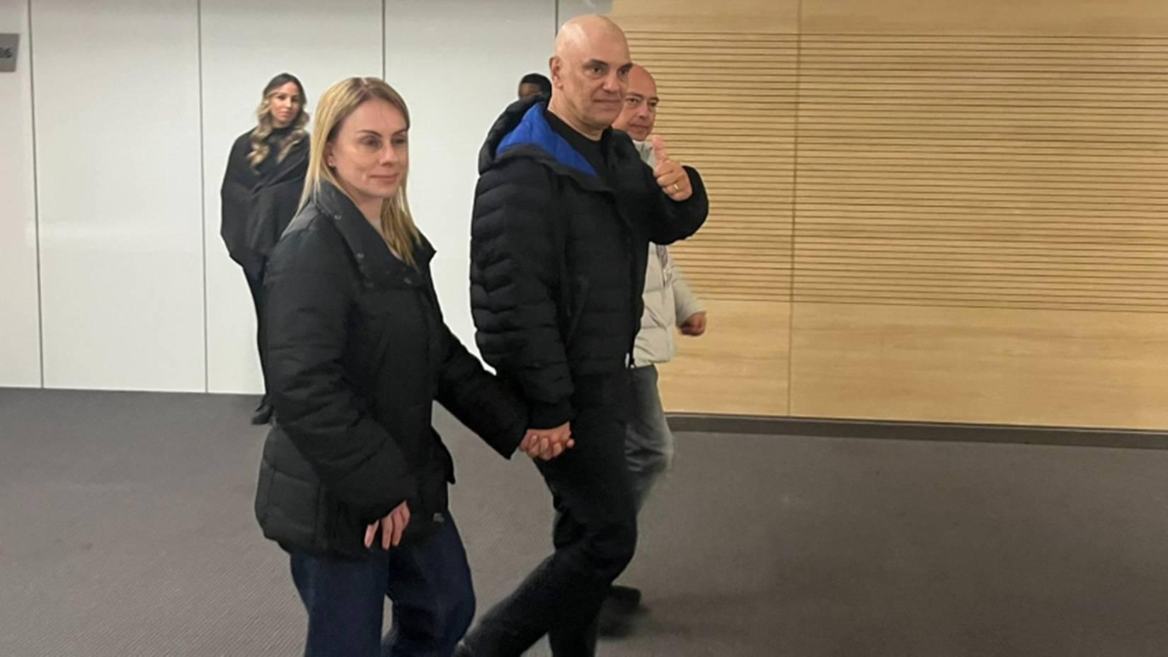 Moraes: ida a jogo de futebol após sanção dos EUA foi “distração útil”