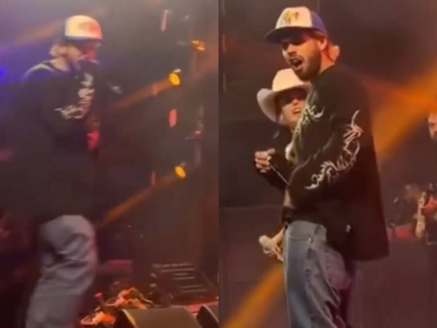 Zé Felipe admira Ana Castela em show e ela reage: “Faz alguma coisa”