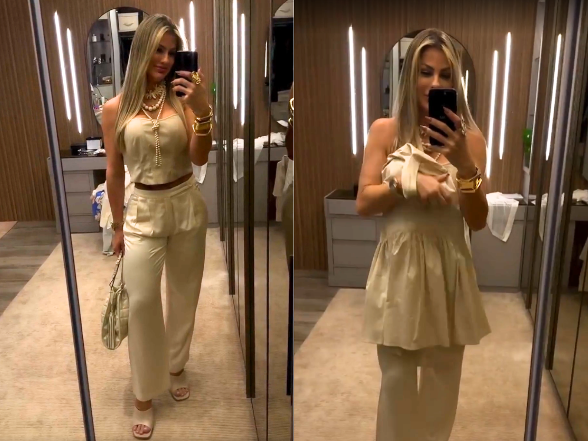 Mulher de Eduardo Costa revela que teve roupa proibida por ele: “Ele fez eu tirar”