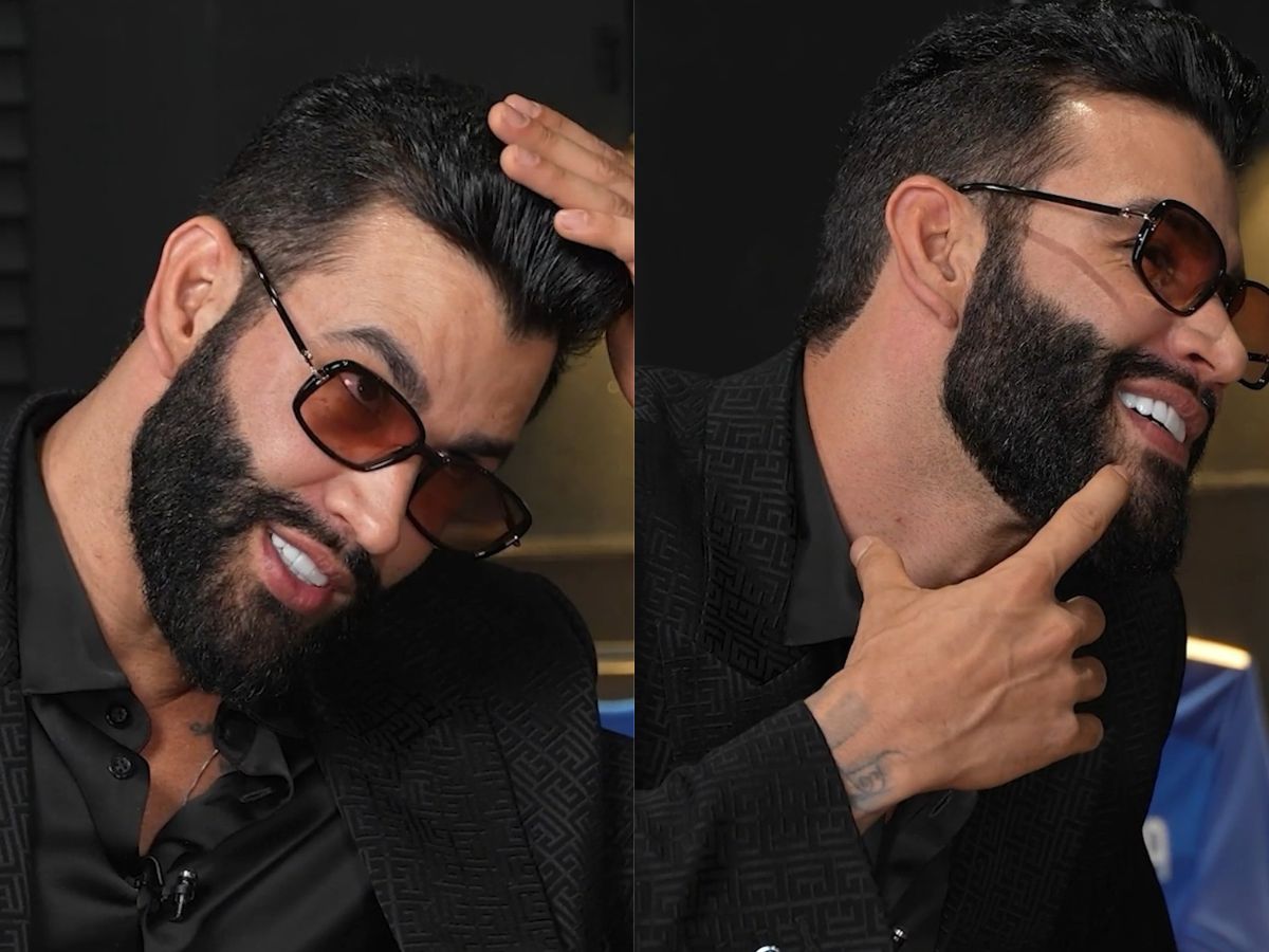 Gusttavo Lima admite luta contra fios brancos e revela se pinta o cabelo