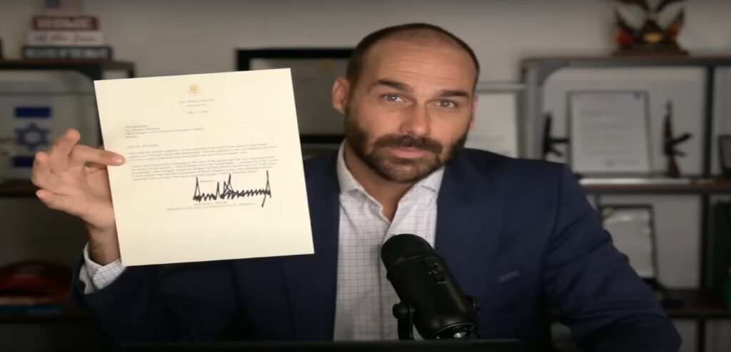 eduardo-bolsonaro-critica-pf-apos-indiciamento-ao-lado-do-pai-e-de-malafaia