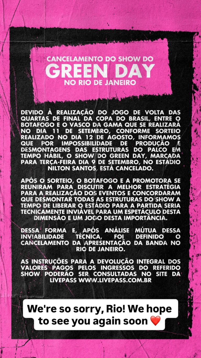 green-day-cancela-show-no-rj-por-conta-de-classico-da-copa-do-brasil.-entenda!
