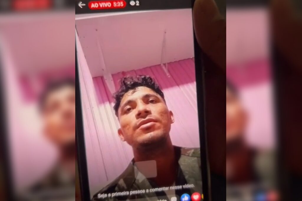“vou-morrer-hoje”:-apos-matar-policial,-bandido-faz-live-de-sequestro