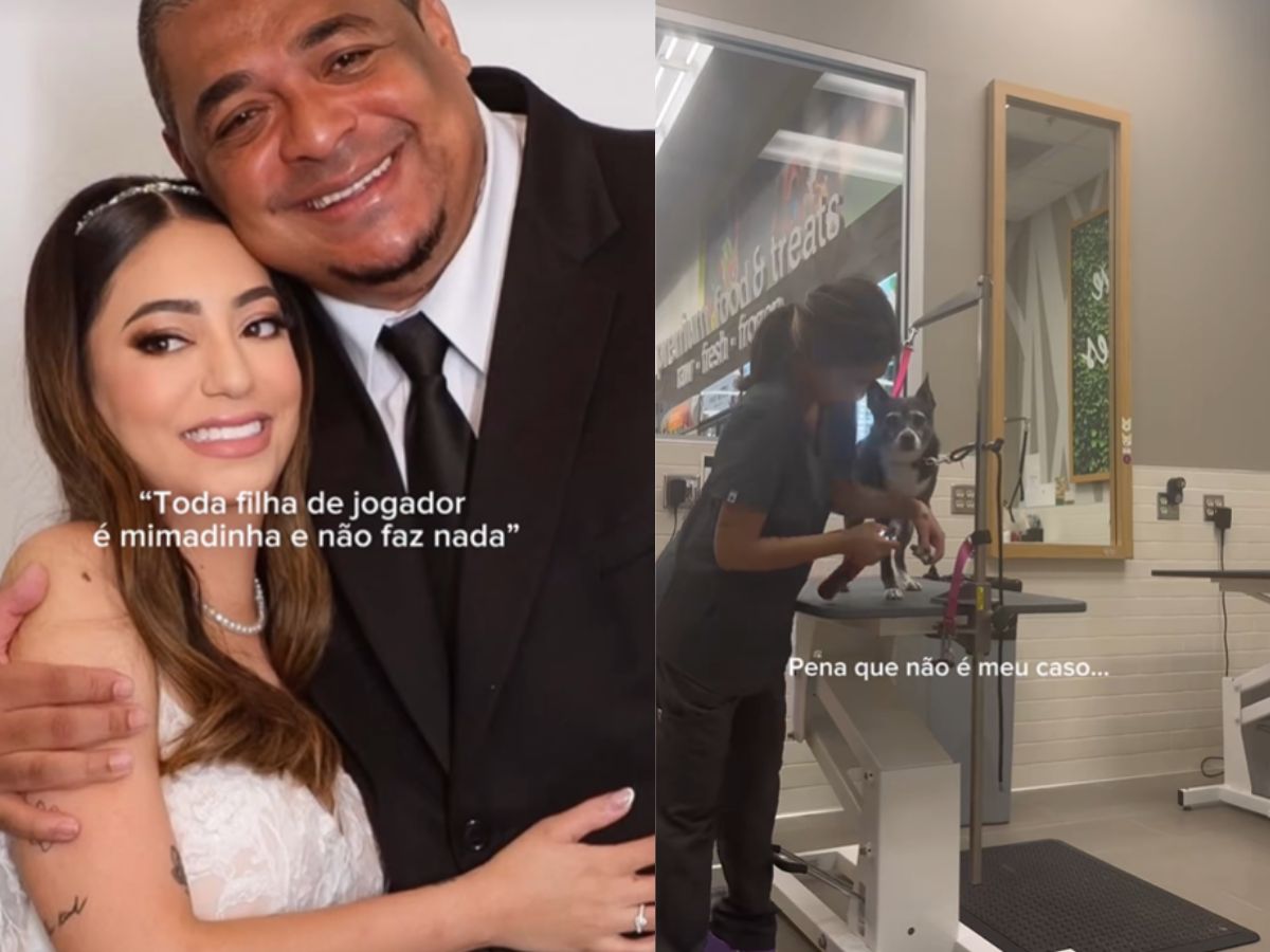 Filha de Vampeta mostra rotina como tosadora e nega ser mimada: “Não é meu caso”