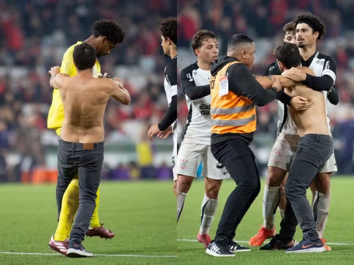 Hugo Souza critica agressão e cobra providências após invasão em Athletico-PR x Corinthians