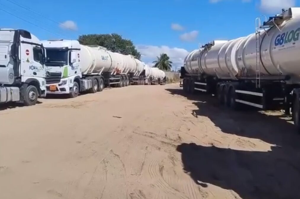 Megaoperação contra o PCC: carretas com combustível são abandonadas
