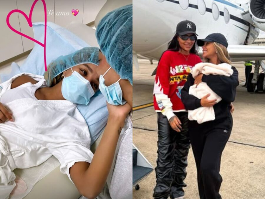 Brunna se emociona ao relembrar inseminação para ter filha com Ludmilla: “Grande dia”