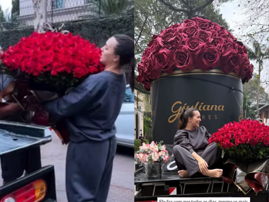 Caminhão de rosas e buquês gigantes viram febre entre celebridades. Saiba quanto custa!