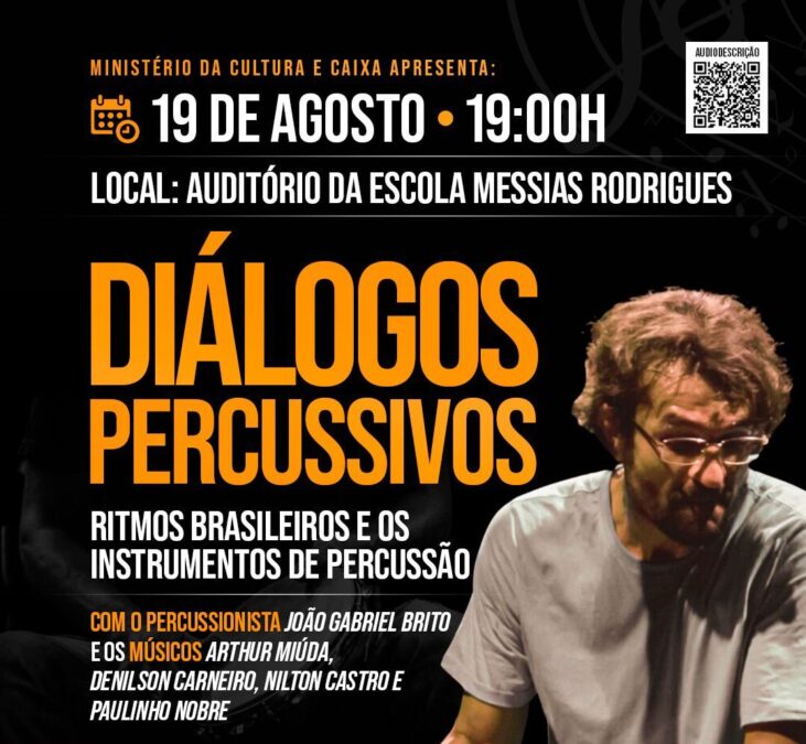 “Diálogos Percussivos” em destaque em Sena Madureira nesta terça-feira