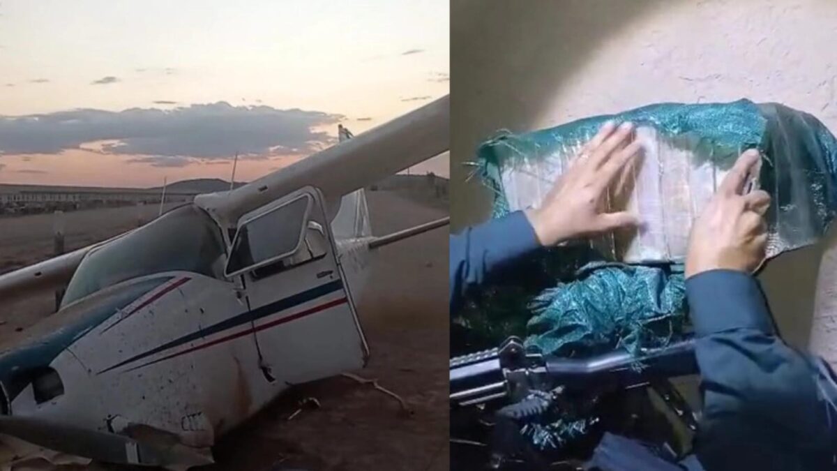 VÍDEO: Avião com 424 kg de cocaína cai no Pará; tripulantes armados fugiram