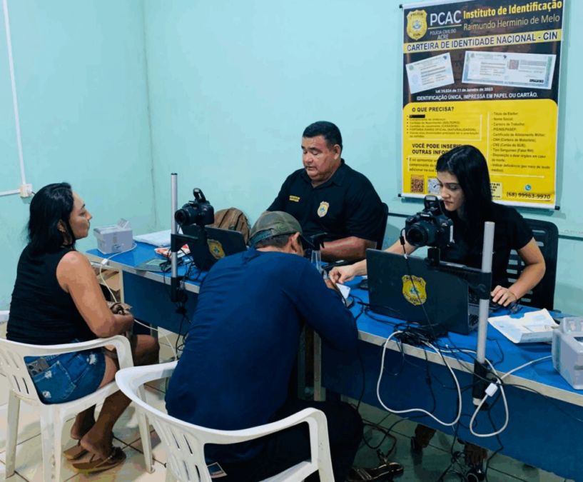 Mutirão garante emissão de novas carteiras de identidade para pescadores em Sena Madureira