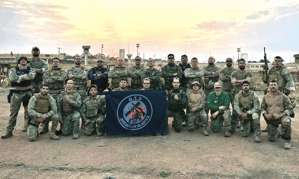 Curso, reuniu 19 unidades nacionais e forças internacionais parceiras. Foto: cedida