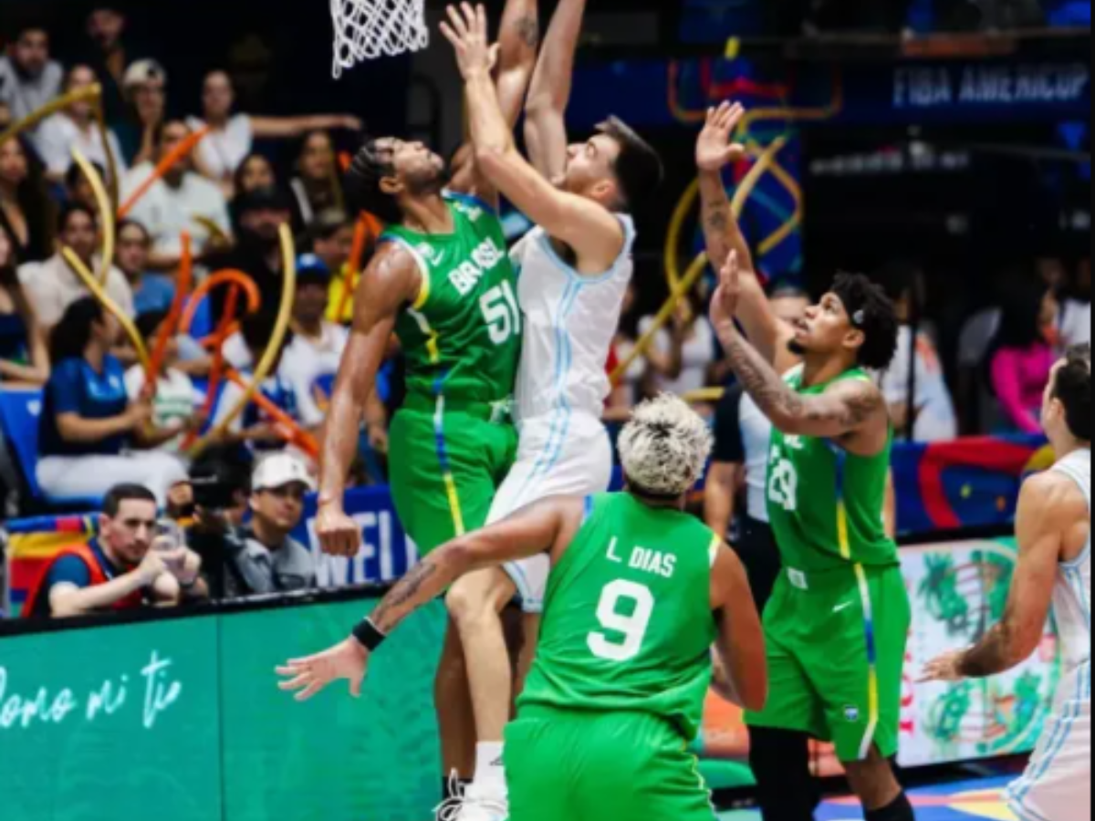 Basquete: Brasil supera Argentina e conquista AmeriCup 2025 após 16 anos