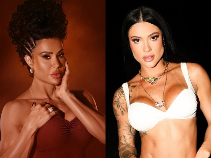 Irmã de Gracyanne Barbosa não torce pelo relacionamento de Belo com Rayane Figliuzzi