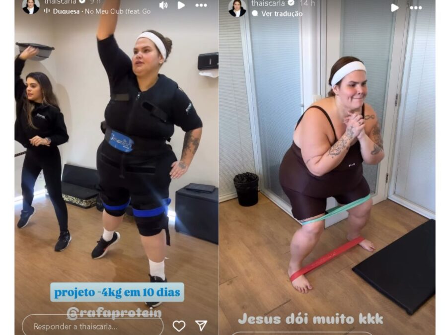 4 kg em 10 dias: Thais Carla revela nova meta após bariátrica