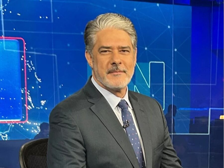 Filha de William Bonner mostra bastidores da despedida do pai no Jornal Nacional