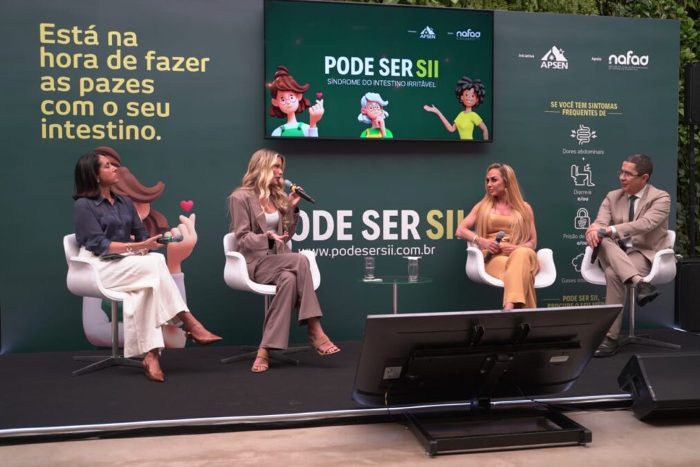 Yasmin Brunet fala sobre diagnóstico de Síndrome do Intestino Irritável em SP