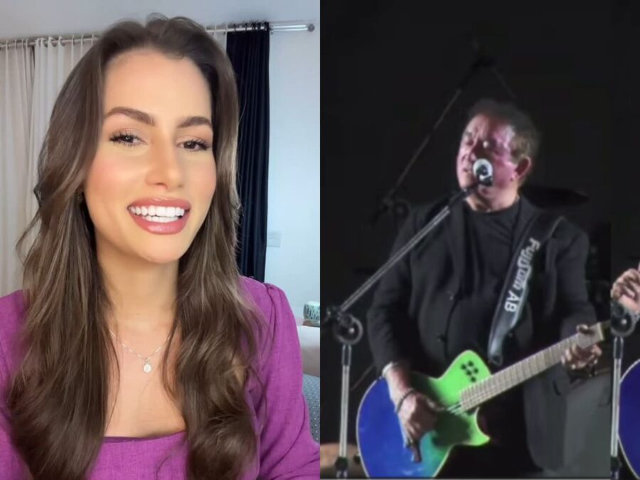 Esposa de Amado Batista mostra gesto romântico do cantor e dá dica: “Saibam escolher o boy”