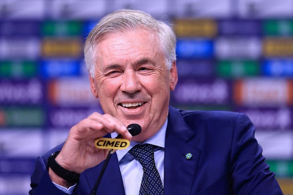 brasil-x-chile:-ancelotti-comenta-tatica-ofensiva-e-ausencia-de-neymar