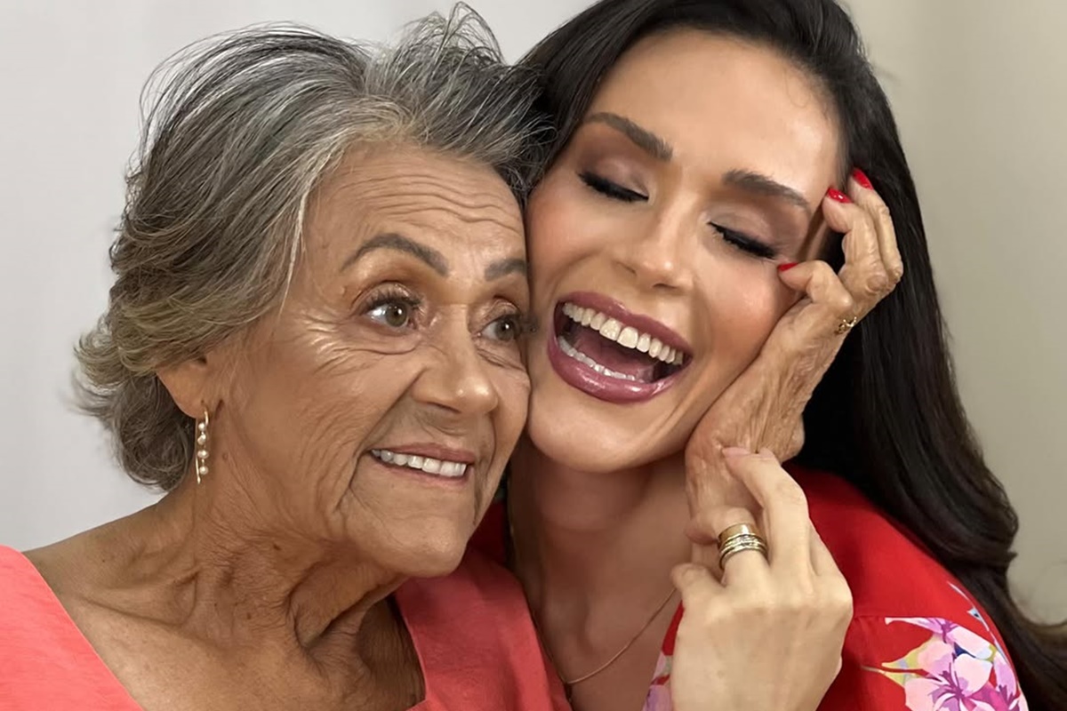 “Saudade maltratando”, desabafa Nadja Haddad sobre perda da mãe