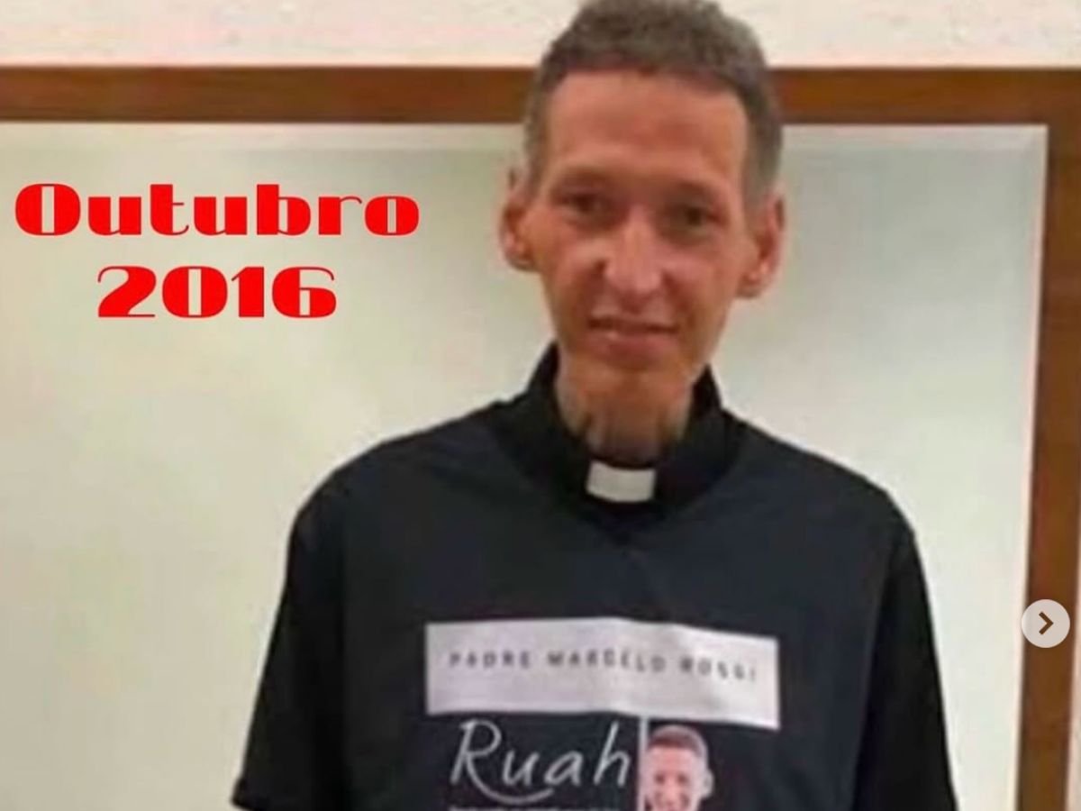 Padre Marcelo Rossi emociona ao mostrar antes e depois após depressão: “Atenção”