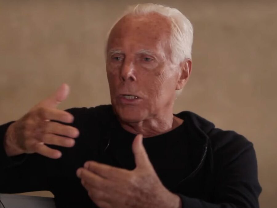 Sem filhos, Giorgio Armani deixou fortuna de R$ 65 bilhões. Saiba quem receberá a herança