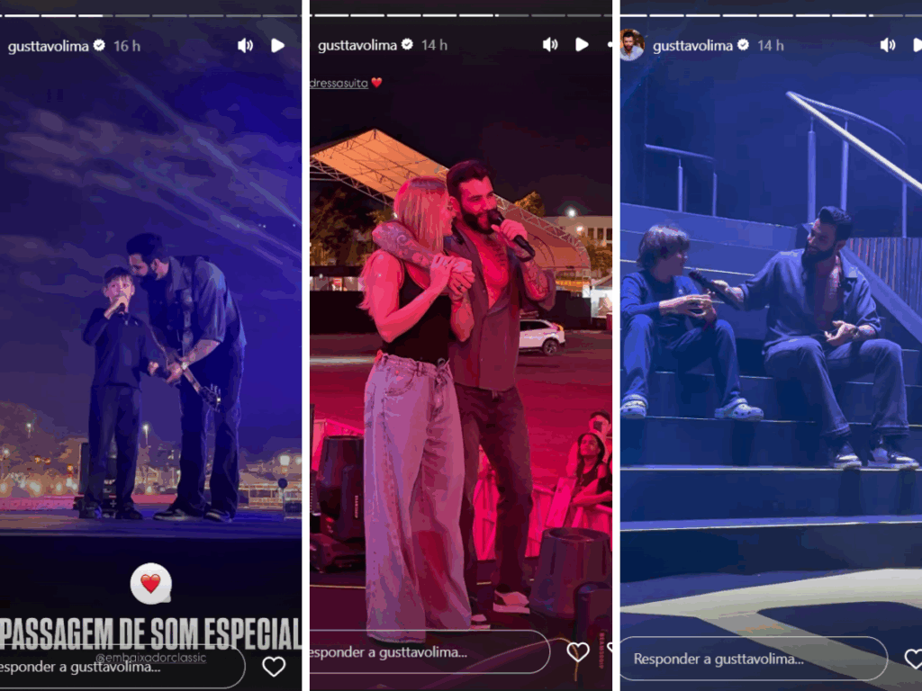 passagem-de-som-em-familia:-gusttavo-lima-leva-filhos-e-esposa-para-ensaio