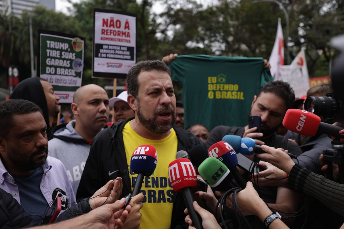 Boulos chama Tarcísio de “golpista” e diz que anistia não passa no Senado