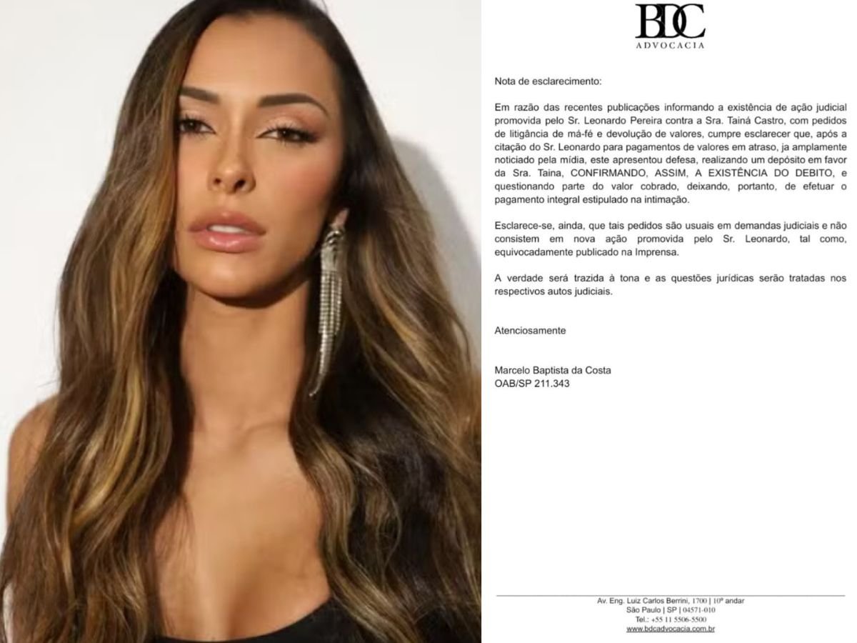 Tainá Castro coloca mansão no Rio à venda após vitória judicial contra Léo Pereira