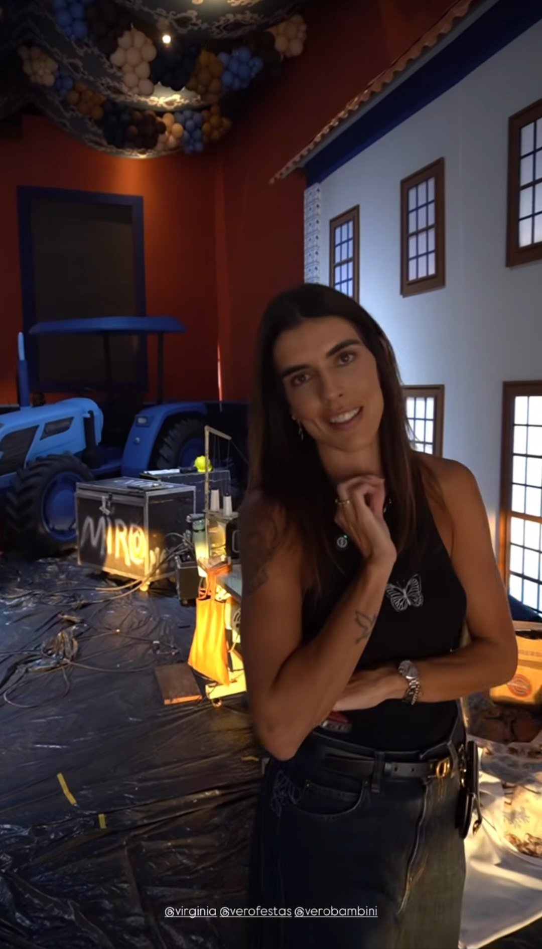 Festa de 1 ano de José Leonardo mobiliza 300 profissionais em 11 dias de montagem