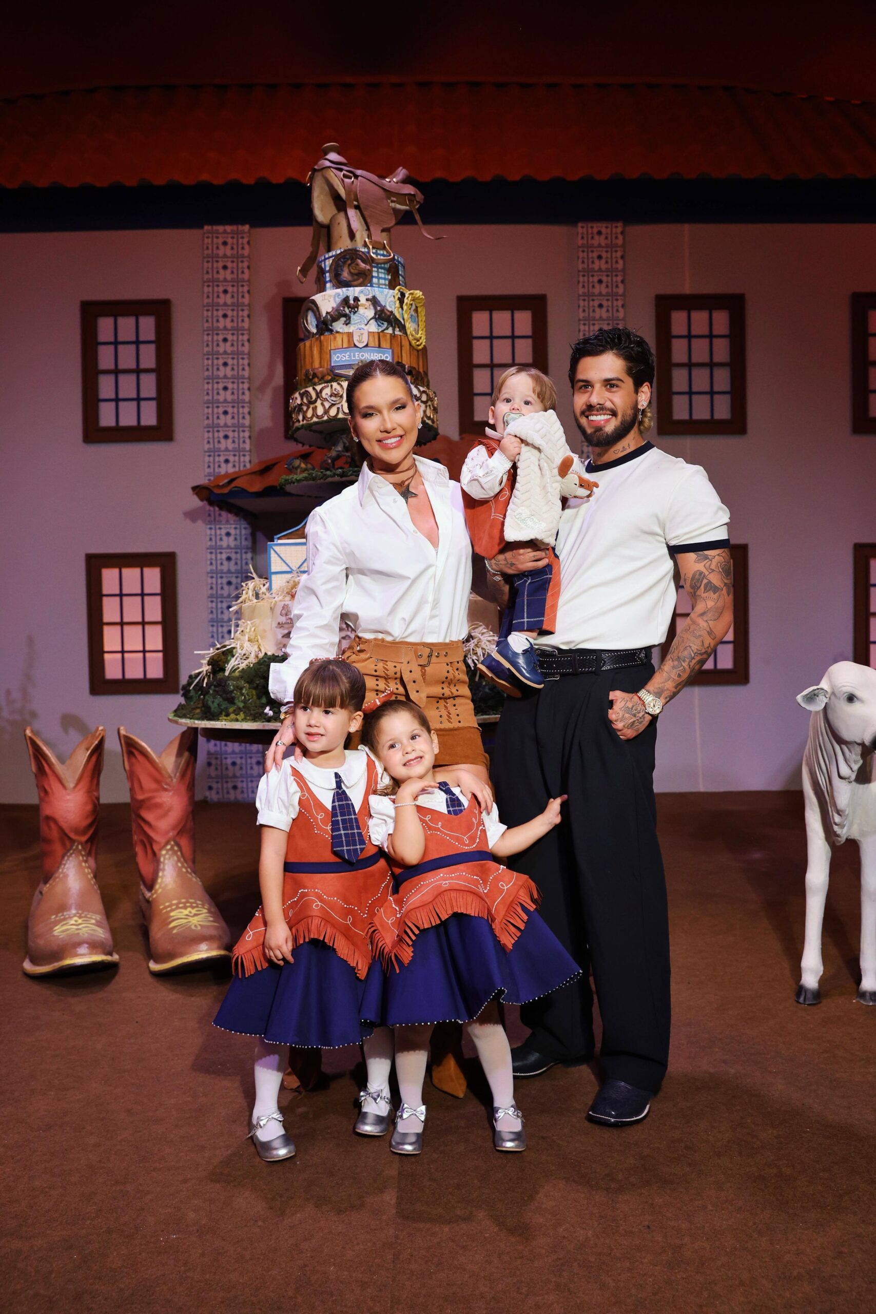 Dia de festa! Veja fotos da comemoração de José Leonardo, caçula de Virginia e Zé Felipe