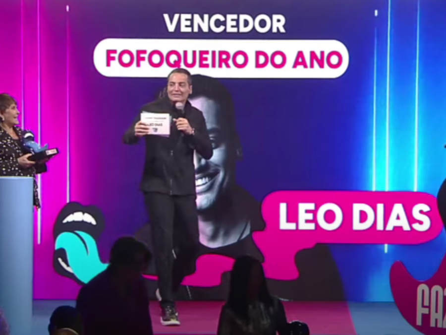 O rei da fofoca! Leo Dias é destaque no “Fofoca Awards; veja lista de vencedores
