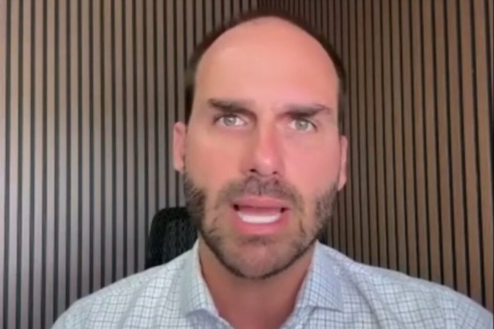 Eduardo Bolsonaro elogia Fux, chama Moraes de psicopata e critica Dino
