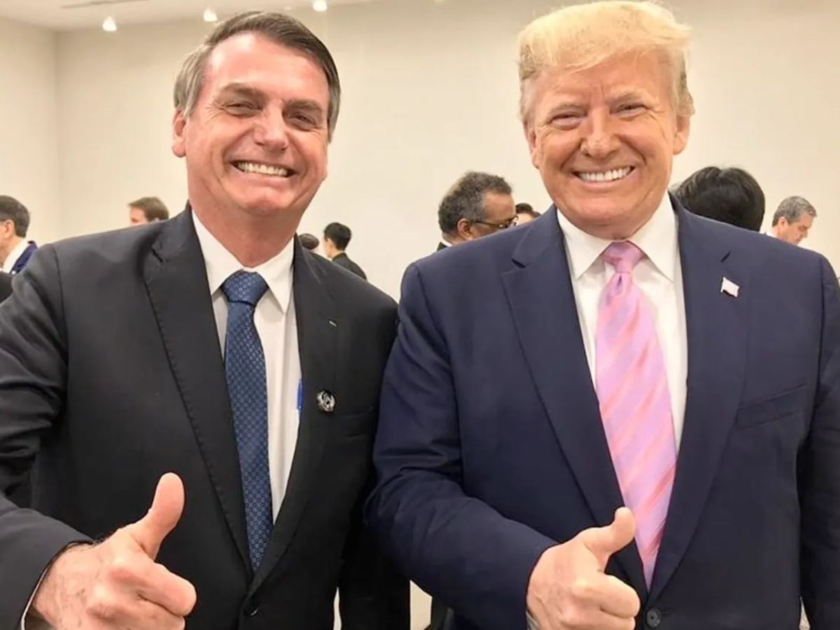 Trump volta a defender Bolsonaro após decisão do STF