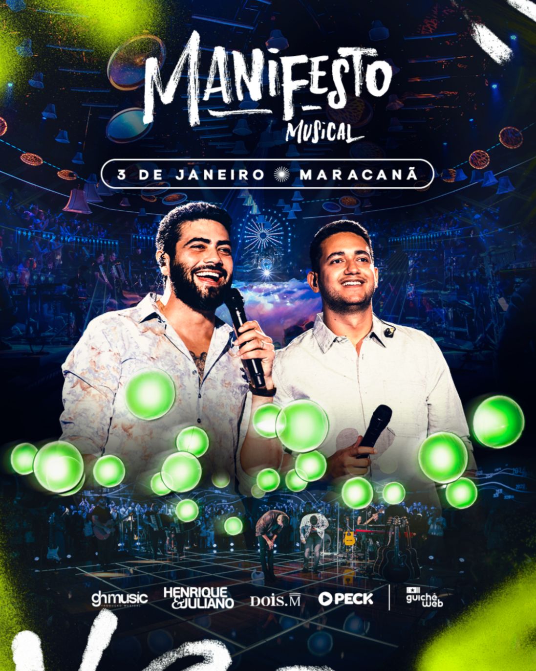 Ingressos para show de Henrique & Juliano no Maracanã se esgotam em 24 horas