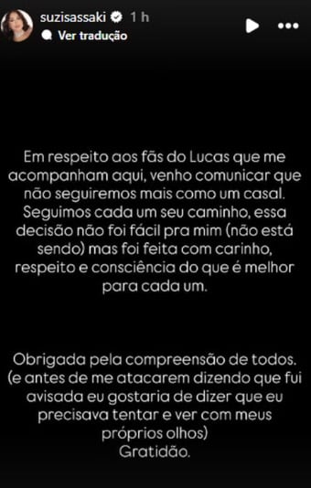 apos-anuncio-de-separacao,-ex-fazenda-lucas-souza-garante:-“eu-e-suzi-seguimos-juntos”