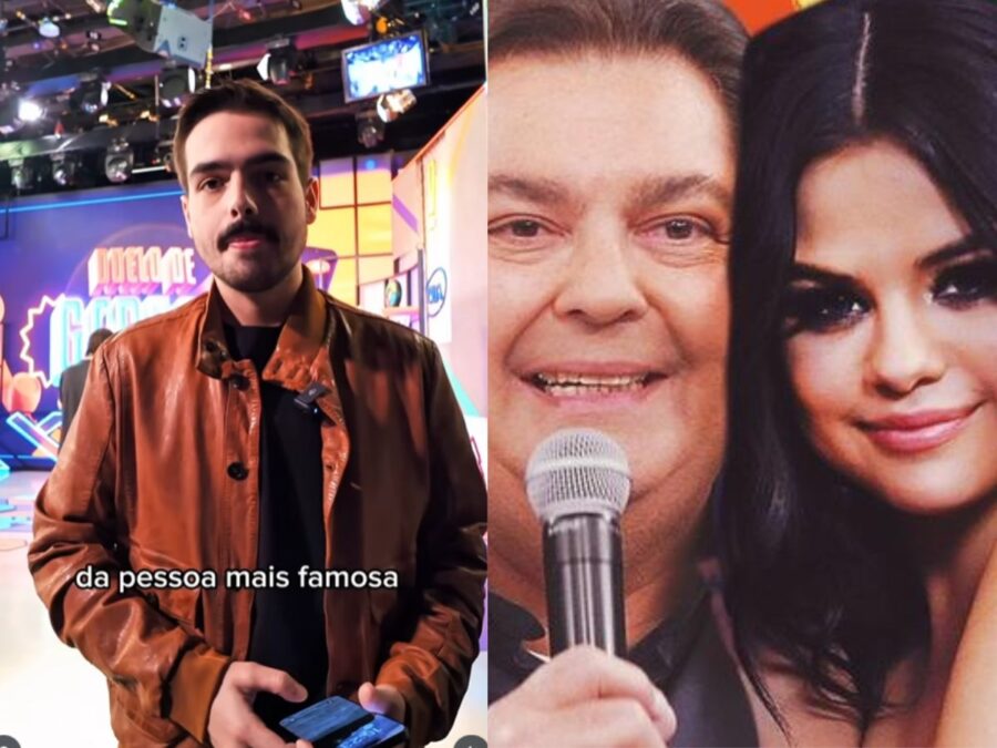 “Tia Selena”: João Silva faz reviver meme sobre Selena Gomez e Faustão