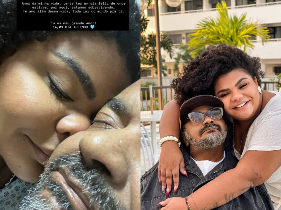 Flora Cruz emociona em homenagem a Arlindo Cruz, que faria 67 anos: “Além dessa vida”