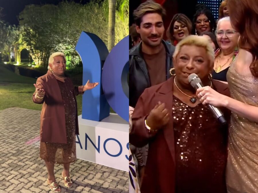 Do Rancho do Maia para Globo: Patixa Teló tieta Cauã Reymond nos bastidores da emissora