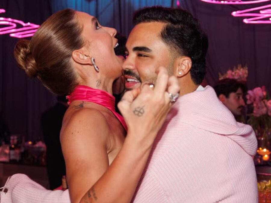 Crise? Que nada! Lucas Guedez marcou presença em festa de Virginia Fonseca